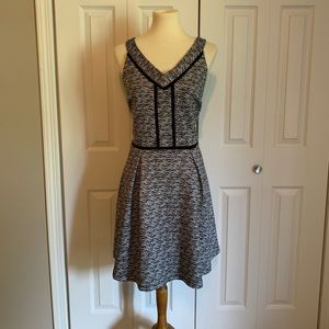 Mossimo Black and Gray Dress